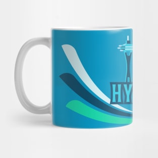 HYDROS and SPACE NEEDLE Seattle Style Mug